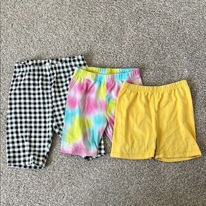 Kids Multicolor Shorts Set